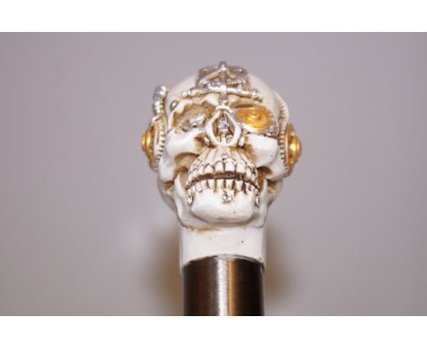 Steampunk style walking stick
