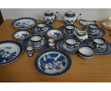 Collection of Booths Willow Pattern Tea Service 