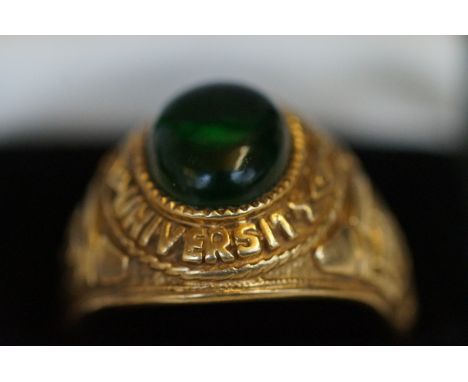 9ct gold ring, London university