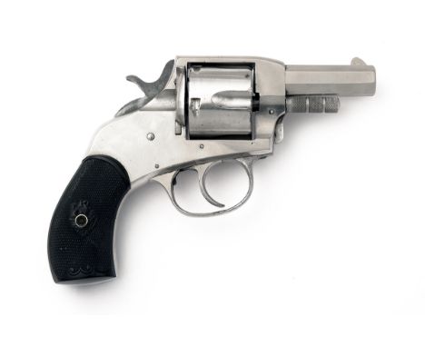 A .440 (SHORT) FIVE-SHOT REVOLVER, UNSIGNED, MODEL 'AMERICAN BULLDOG', no visible serial number, almost certainly the product