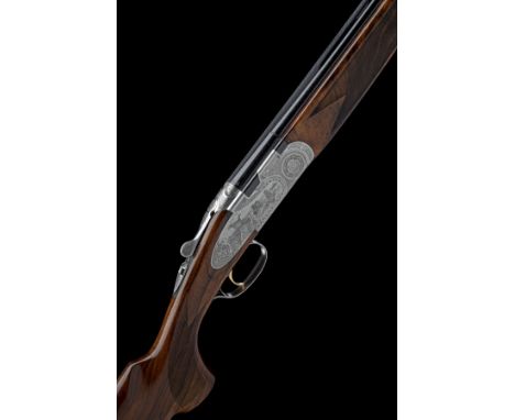 P. BERETTA A 28-BORE '687 EELL DIAMOND PIGEON' SINGLE-TRIGGER SIDEPLATED OVER AND UNDER EJECTOR, serial no. R19970S, dated 20