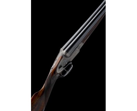 STEPHEN GRANT & SONS A 12-BORE SIDELEVER SIDELOCK EJECTOR, serial no, 7729, for 1908, 30 1/4in. nitro barrels, tubes engraved