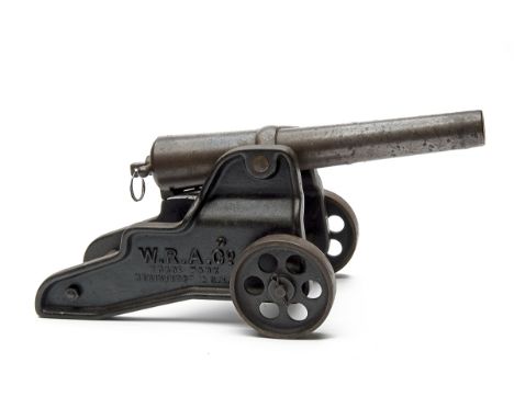 WINCHESTER REPEATING ARMS, USA A 10-BORE (2 5/8in. BLANK) SIGNAL CANNON, MODEL '1901 CANNON', batch no. 618, circa 1930, with