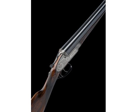 JAMES LANG & CO. A 12-BORE 'IMPERIAL' SIDELOCK EJECTOR, serial no. 10599, for 1892, 30in. replacement Vickers steel nitro rep