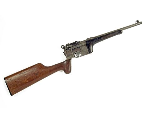 MAUSER FOR WESTLEY RICHARDS AN EXTREMELY RARE 7.63mm (MAUSER) SEMI-AUTOMATIC CARBINE, MODEL 'LARGE RING TRANSITIONAL', serial