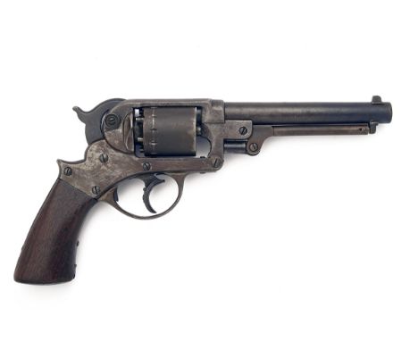 STARR, USA A .44 PERCUSSION SIX-SHOT DOUBLE-ACTION REVOLVER, MODEL '1858', serial no. 1773, circa 1862, with round 6in. barre