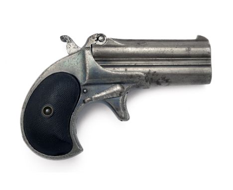 REMINGTON ARMS CO., USA A .41 RIMFIRE OVER-UNDER VEST-PISTOL, MODEL 'DOUBLE-DERRINGER', no visible serial number. type II (or