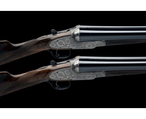 BOSS & CO. A PAIR OF 12-BORE EASY-OPENING SINGLE-TRIGGER SIDELOCK EJECTORS, serial no. 4365 / 6, for 1894, 29in. replacement 