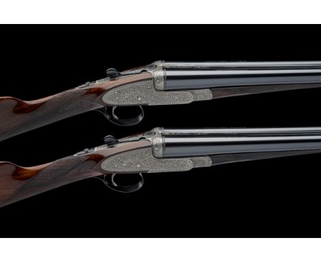 HOLLAND & HOLLAND A PAIR OF 16-BORE 'ROYAL' SINGLE-TRIGGER SIDELOCK EJECTORS, serial no. 22177 / 8, circa 1889, 28in. replace