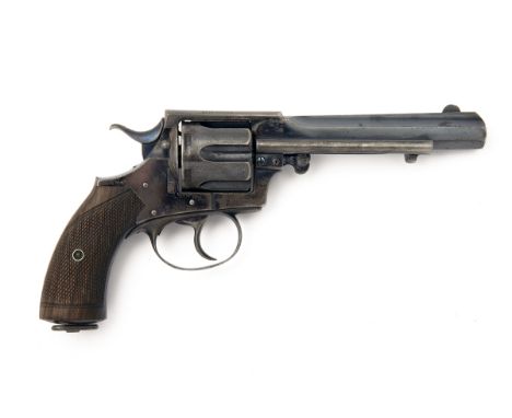 P. WEBLEY & SON, BIRMINGHAM A .450 SIX-SHOT REVOLVER, MODEL 'WEBLEY'S No.5', serial no. 95056, circa 1890, with 5 1/2in. blue