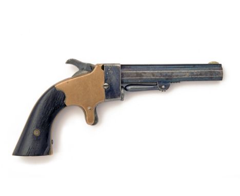 E.L. & J. DICKINSON, USA A SCARCE .32 RIMFIRE SINGLE-SHOT POCKET-PISTOL, MODEL 'DICKINSON DERRINGER', serial no. 1629, one of