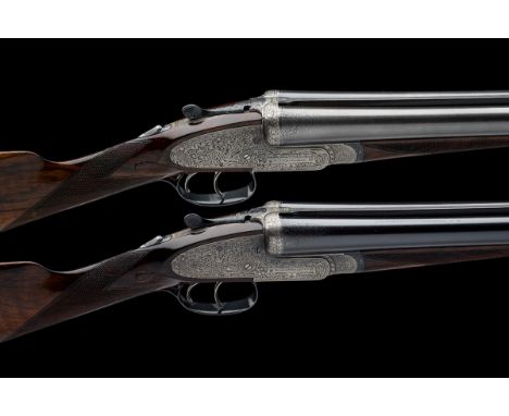 E.J. CHURCHILL A PAIR OF 12-BORE 'PREMIERE FINEST QUALITY' ASSISTED-OPENING SIDELOCK EJECTORS, serial no. 6691 / 2, circa 195