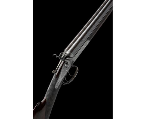 J. MACNAUGHTON A SCARCE 12-BORE TOPLEVER HAMMERGUN, serial. no. 639, circa 1894, 30in. nitro reproved bold twist barrels (in 