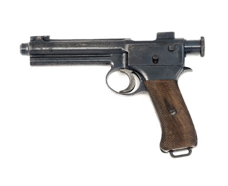 STEYR, AUSTRIA AN 8mm (ROTH-STEYR) SEMI-AUTOMATIC SERVICE-PISTOL, MODEL 'M1907', serial no. 28917, military marks for 1910, w