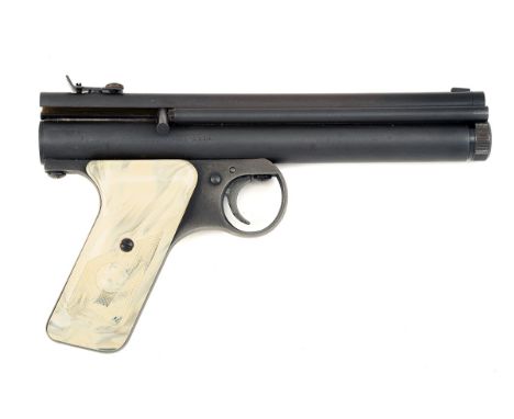 BENJAMIN, USA A SCARCE .22 CO2-POWERED AIR-PISTOL, MODEL '422', serial no. R16202, manufactured between 1969-73, with 6 1/2in