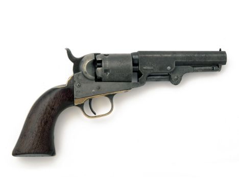 COLT, USA A .31 PERCUSSION REVOLVER, MODEL '1849 POCKET', serial no. 87883, for 1854, with octagonal 4in. barrel signed on tw