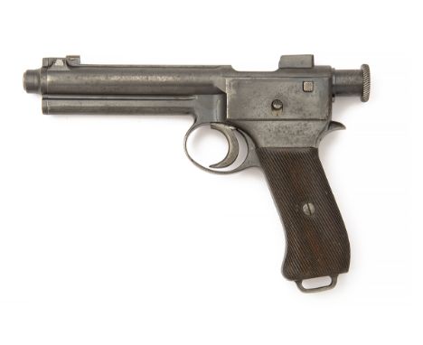 STEYR, AUSTRIA AN 8mm (ROTH-STEYR) SEMI-AUTOMATIC SERVICE-PISTOL, MODEL 'M1907', serial no. 29672, military marks for 1910, w