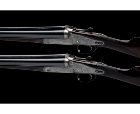 HOLLAND & HOLLAND A PAIR OF 20-BORE 'NO.3 GRADE' SINGLE-TRIGGER HAND-DETACHABLE BACK-ACTION SIDELOCK EJECTORS, serial no. 264