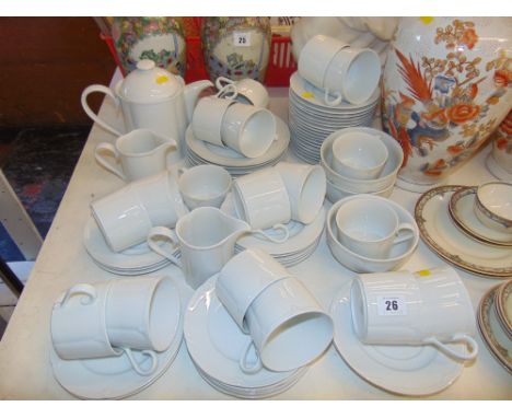 A White tea service