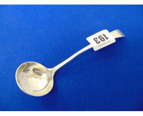 A Tiffany and Co Silver ladle, 35 grams
