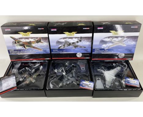 THREE CORGI 1:72 SCALE MODELS BOMBERS, ltd edns, comprising Two Vickers Valiant B Mk.1, one Operation Grapple, Christmas Is. 