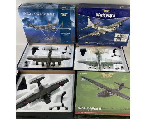 THREE CORGI 1:72 SCALE MODELS OF WWII AIRCRAFT, ltd edns, comprising Avro Lancaster B.1 bomber, R /'PO-S - 467 Sqn, 1942; Cat