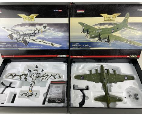 TWO CORGI 1:72 SCALE MODELS WWII BOMBERS, ltd edn, comprising Boeing B-17E - 41-2488 19th BG, Malang, Java, February 1942, an