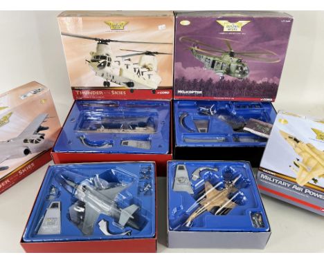 FOUR CORGI 1:72 SCALE MODELS OF POST WAR AIRCRAFT, ltd edns, comprising SH-3A Sea King 'Chink-69' USN helicoptor, Boeing-Vert