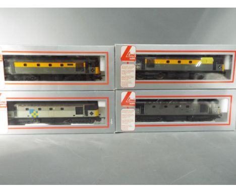 Lima - four OO gauge diesel locomotives comprising two off # 205008A3, 205073A6 and 205115, generally exc to mint in mint win