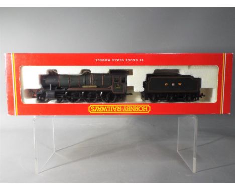 Hornby - an OO gauge steam locomotive GWR 'County of Worcester' 4-6-0, op no 1029, # R2085, mib