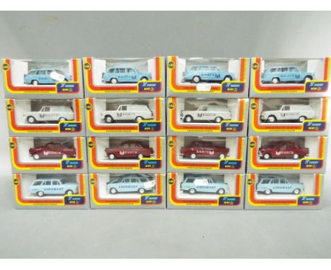 Agat USSR - Sixteen 1:43 scale diecast model motor vehicles by Agat contained in original window boxes. Models appear M in E 