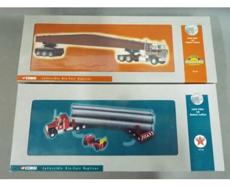 Corgi - Two 1:50 scale limited edition diecast models from the Corgi Classics Premier Models range comprising # US55704 Kenwo