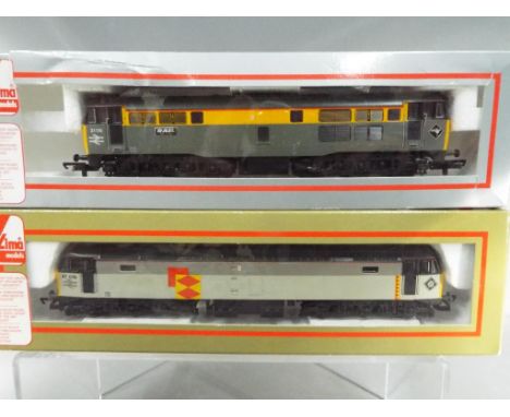 Lima - two OO gauge diesel locomotives comprising # 205096 op no 31116 and # 205266 op no 47079, both appear ex or nmib [2]