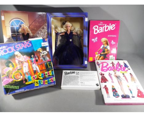 Barbie - a mixed lot to include the Sappfyre Dream Barbie, issued in a limited edition by Matel #13255, Barbie Rock Stars #36