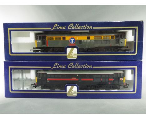 Lima Collection - two OO gauge diesel locomotives comprising Hydra op no 31468 # L204687 and Transrail op no31112 # L204704A8