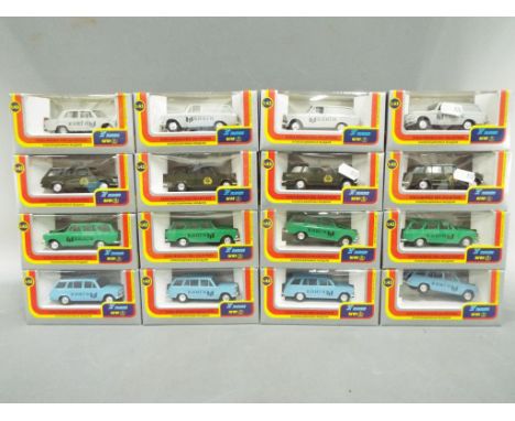 Agat USSR - Sixteen 1:43 scale diecast model motor vehicles by Agat contained in original window boxes. Models appear M in E 