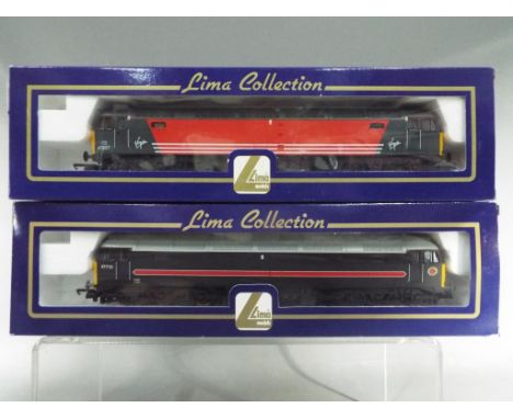 Lima Collection - two OO gauge diesel locomotives comprising Virgin op no 47827 # L204635 and Fragonset op no 47710 # L204688