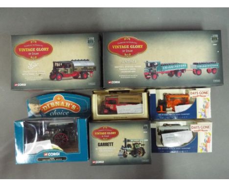 Corgi - Three limited edition 1:50 scale diecast models from the Vintage Glory of Steam range comprising # 80204, # 80304 and