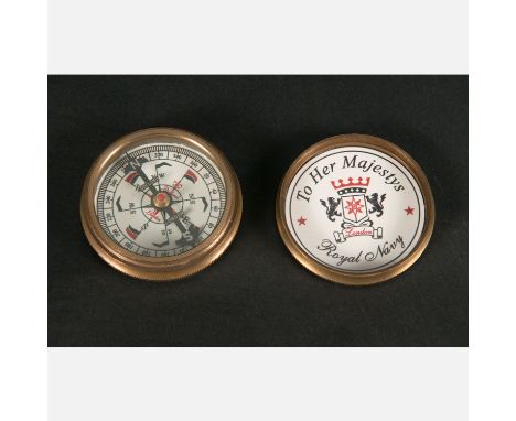 Mull of Galloway Compass, bronze screwable . 5,7 cm diameter