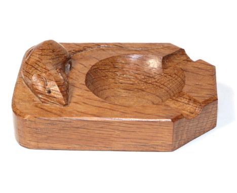 A Robert 'Mouseman' Thompson ashtray 