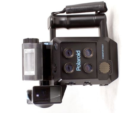 Polaroid Mini Portrait Camera.  Polaroid Mini Portrait ID/Passport camera, Model 403. 4 lens version, shutters switctable for
