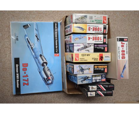 Hobbycraft model constructor kits, mainly 1:48 scale aircraft.
