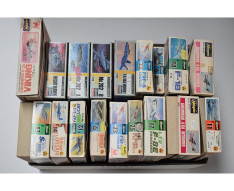 Hasegawa model constructor kits of aircraft mainly 1:72 scale.