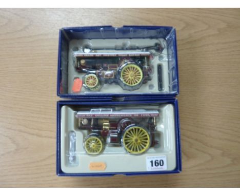 TWO BOXED CORGI CLASSICS VINTAGE GLORY SHOWMENS ENGINES, Fowler Showmens Engine 'Valiant' Pat Collins Amusements on Tour, No.