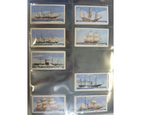A CIGARETTE CARD ALBUM OF RICHARD LLOYDS & SONS, Atlantic Records 1936, (18). Boer War Celebrities 1899 (4), National Types, 