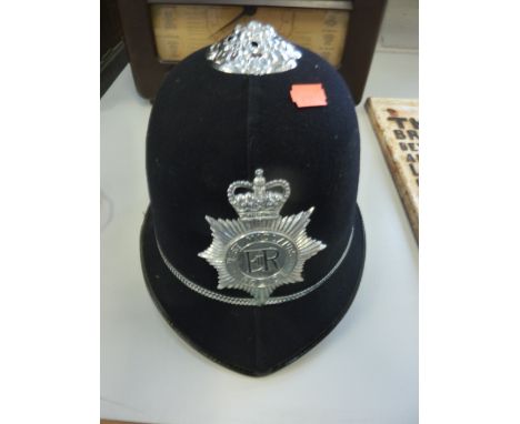 A WEST MIDLANDS POLICE HELMET, Custodian helmet manufactured by Compton Webb of Witney