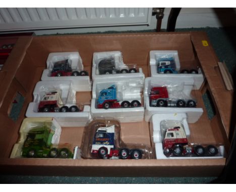 Corgi die-cast tractor units in one box