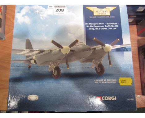 Four Corgi Aviation Archive die-cast model scale 1:72 AA32802 AA32801 AA3302 AA33001 (4)