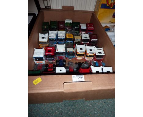 Corgi die-cast tractor units in one box