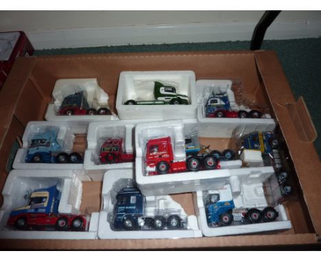 Corgi die-cast tractor units in one box